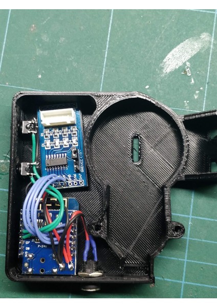 Stepper Motor Silindir Kör (Sadece Plastik Aparattır!!!) 3D modelleri
