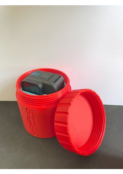 Gopro Kahraman 9 Ila 12 Saklama Kutusu Kutusu (Sadece Plastik Aparattır!!!) 3D