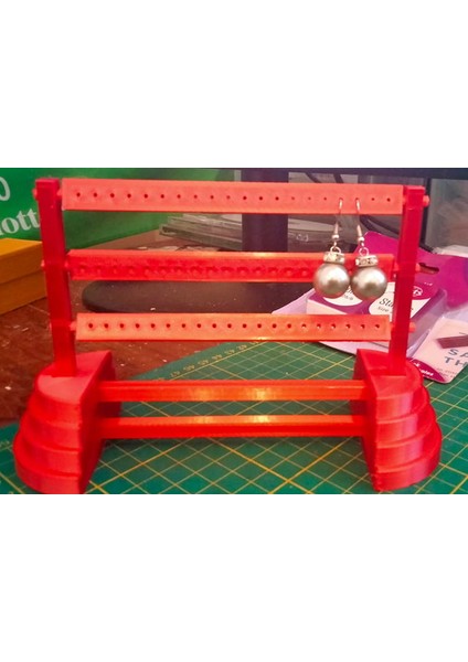 Anneler Günü Veya Günlük Kullanım Için Kulak Yüzük Tutucu. (Sadece Plastik Aparattır!!!) 3D modelleri