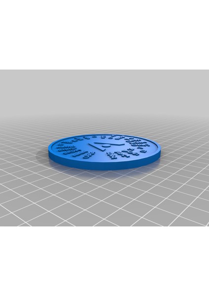 Atomik Cüzdan Tohumu Madeni Para (Sadece Plastik Aparattır!!!) 3D modelleri