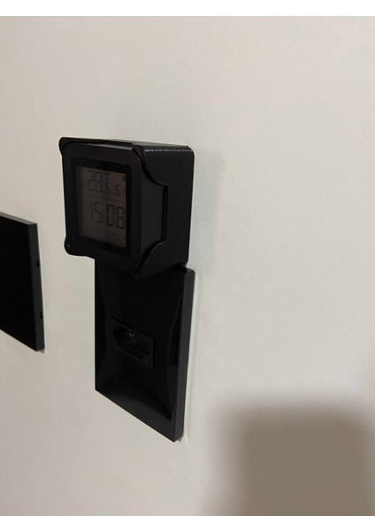 Tuya S09/TH6 Higrometre ve Termometre Sensörü Duvar Montajı (Sadece Plastik Aparattır!!!) 3D indirimleri