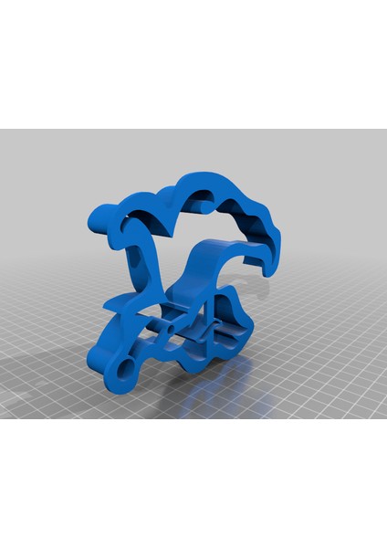 Sıfır (Noel'den Önceki Kabus) Kurabiye Kesici Prototipi (Sadece Plastik Aparattır!!!) 3D modelleri