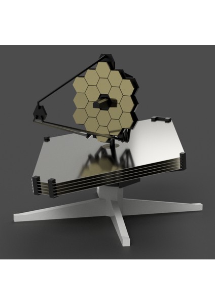 Jwst Mini Kopya (Sadece Plastik Aparattır!!!) 3D