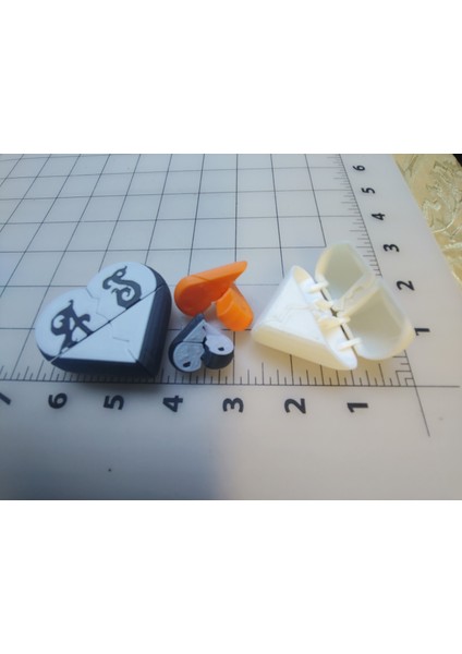 Gizli Kalp Kutusu- Güncellenmiş/sabit Scad/özelleştirme (Sadece Plastik Aparattır!!!) 3D fiyatları