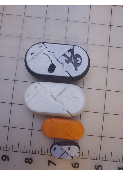 Gizli Kalp Kutusu- Güncellenmiş/sabit Scad/özelleştirme (Sadece Plastik Aparattır!!!) 3D modelleri