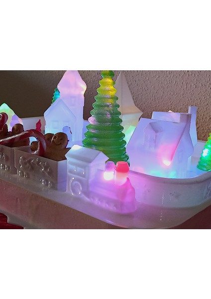 Noel Baba Köyü - Vazo Modu (Sadece Plastik Aparattır!!!) 3D modelleri
