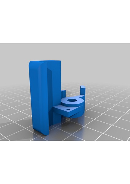 Duş Caddy Bezi Tutucu (Sadece Plastik Aparattır!!!) 3D