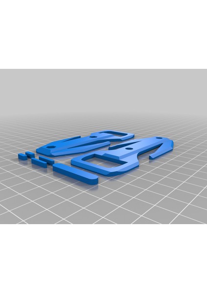 Dalış Bıçağı (Eezycut Bıçağı Uyumlu) (Sadece Plastik Aparattır!!!) 3D fırsatları