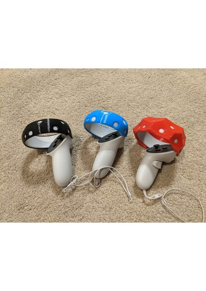 Tpu Oculus Quest 2 (Ve Belki ** Görev 1) Denetleyici Kapak Koruyucuları (Sadece Plastik Aparattır!!!) 3D