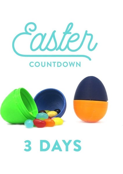 Paskalya Yumurta Kabuğu (Sadece Plastik Aparattır!!!) 3D