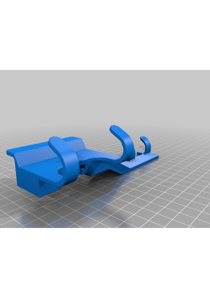 Fusion Loc Duş Kancası ve Jilet Tutucu (Sadece Plastik Aparattır!!!) 3D