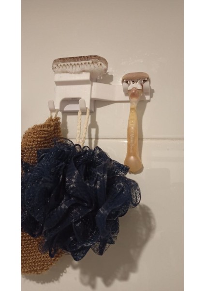 Fusion Loc Duş Kancası ve Jilet Tutucu (Sadece Plastik Aparattır!!!) 3D fırsatları