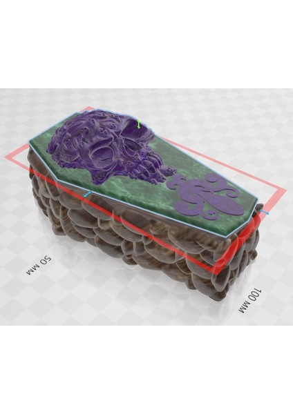 Whdr Tarafından Gotik Tabut (Sadece Plastik Aparattır!!!) 3D modelleri