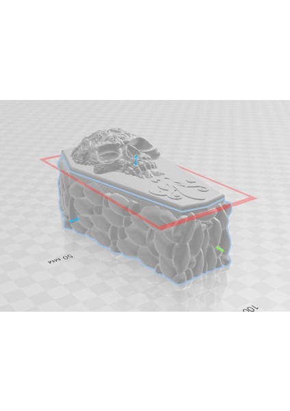 Whdr Tarafından Gotik Tabut (Sadece Plastik Aparattır!!!) 3D fırsatları