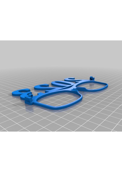 2023 Yeni Yıl Parti Gözlükleri (Sadece Plastik Aparattır!!!) 3D