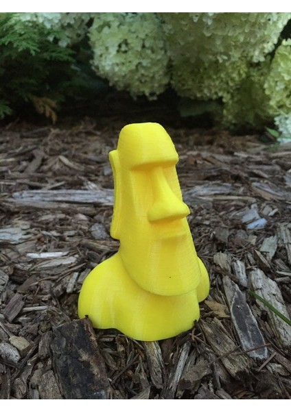 Paskalya Adası Başkanı (Sadece Plastik Aparattır!!!) 3D