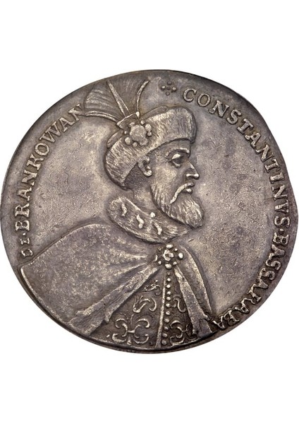 Constantin Brancoveanu Madeni Para (Sadece Plastik Aparattır!!!) 3D