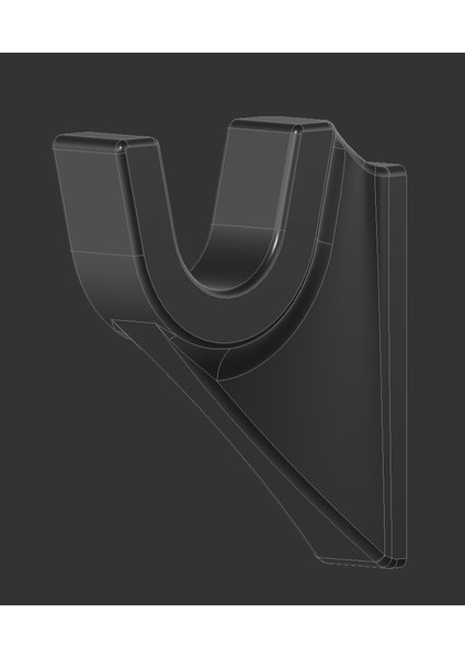 Katana Duvar Standı - Eski Versiyon (Sadece Plastik Aparattır!!!) 3D fırsatları