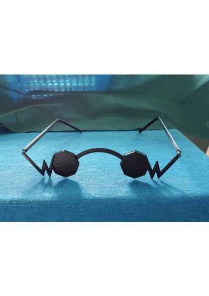 Rwby Profesör Ozpin Glasses Cosplay (Sadece Plastik Aparattır!!!) 3D