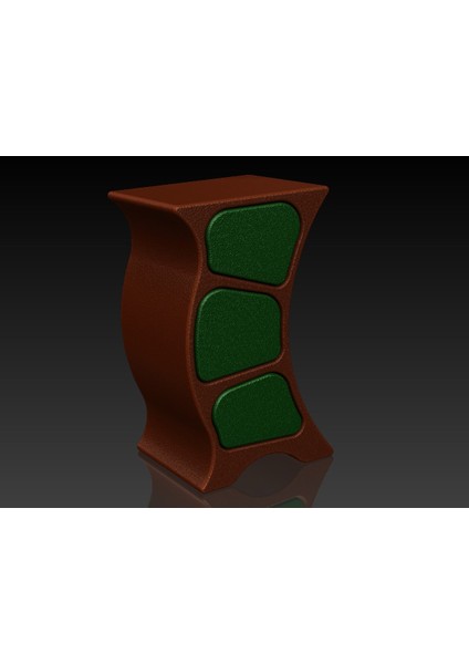 Mini Çekmece Sandığı - Wonkey/wavy 100MM Boyunda Çift Taraflı, Fonksiyonel Bir Düz Üst (Sadece Plastik Aparattır!!!) 3D fiyatları