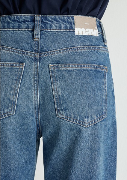 Malibu Real Blue Vintage Indigo Mavisi Jean Pantolon 1010152-87779