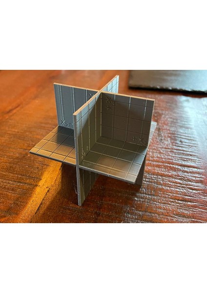 Üç Boyutlu Uzay 3D Koordinat Sistemi (Sadece Plastik Aparattır!!!) 3D