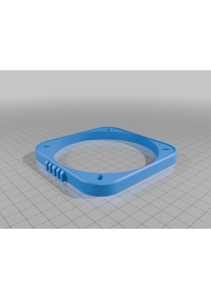 Arka Boynuz Hoparlör V2.0 Bl2 - Aiyima 4 Inç Sürücüler (Sadece Plastik Aparattır!!!) 3D modelleri