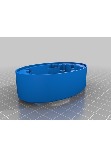 Wyoming Uydu Veya Benzeri Pı 2W Tabanlı Modları Kullanarak Amazon Temelleri Eliptik Hoparlör Konutu Için Smartspeaker Uzatma Tabanı (Sadece Plastik Aparattır!!!) 3D fiyatları