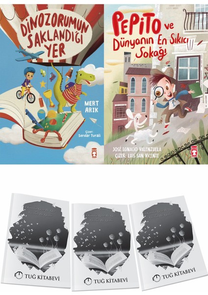 Dinozorumun Saklandığı Yer ve Pepito ve Dünyanın En Sıkıcı Sokağı + Hediyeli