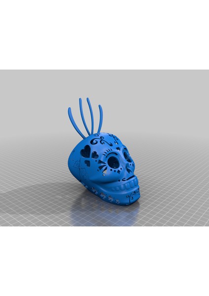 Şeker Kafatası Notu/fotoğraf Sahibi (Sadece Plastik Aparattır!!!) 3D fırsatları