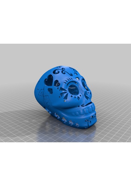 Şeker Kafatası Notu/fotoğraf Sahibi (Sadece Plastik Aparattır!!!) 3D indirimleri
