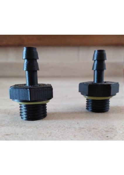 5 mm Ila 13MM Hortumlar Için G1/4 Dikenli Bağlantı Parçaları (Sadece Plastik Aparattır!!!) 3D fiyatları
