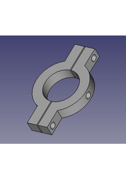 15MM Boru Kelepçesi | 15MM Borular Için Duvar Kelepçesi (Sadece Plastik Aparattır!!!) 3D modelleri