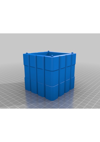 Minecraft Tnt Şeklindeki Tütsü Sahibi (Sadece Plastik Aparattır!!!) 3D indirimleri