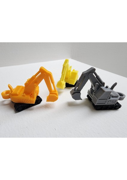 Mini Excavator Anahtarı (Sadece Plastik Aparattır!!!) 3D