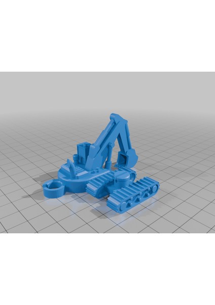 Mini Excavator Anahtarı (Sadece Plastik Aparattır!!!) 3D fiyatları