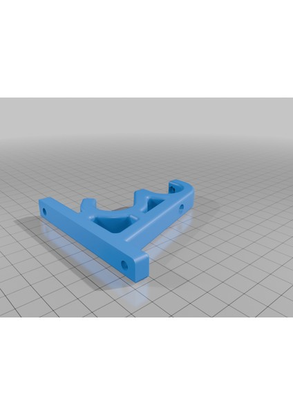Çift Perde Çubuk Braketi (Sadece Plastik Aparattır!!!) 3D fiyatları