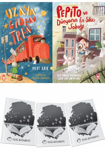 Uzaya Giden Tren ve Pepito ve Dünyanın En Sıkıcı Sokağı + Hediyeli