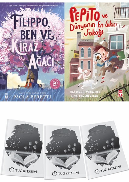 Filippo Ben ve Kiraz Ağacı ve Pepito ve Dünyanın En Sıkıcı Sokağı + Hediyeli