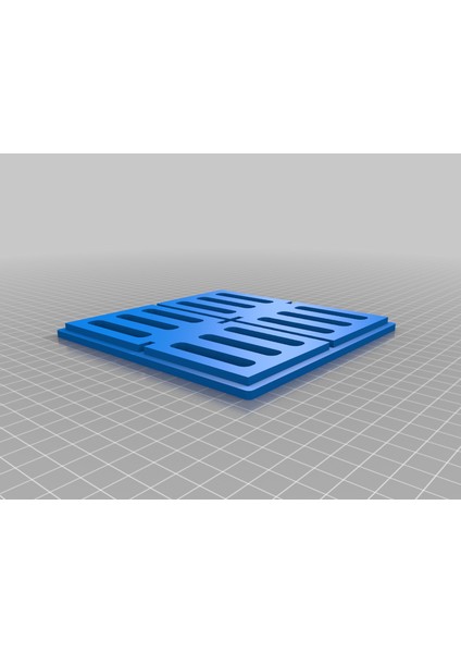 Petek Çay Caddy, Çift Genişliğinde (Sadece Plastik Aparattır!!!) 3D