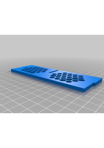 Petek Çay Caddy, Çift Genişliğinde (Sadece Plastik Aparattır!!!) 3D
