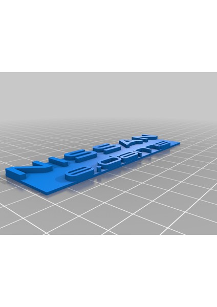 Formül E Keychain - Nissan E.dams Ekibi (Sadece Plastik Aparattır!!!) 3D