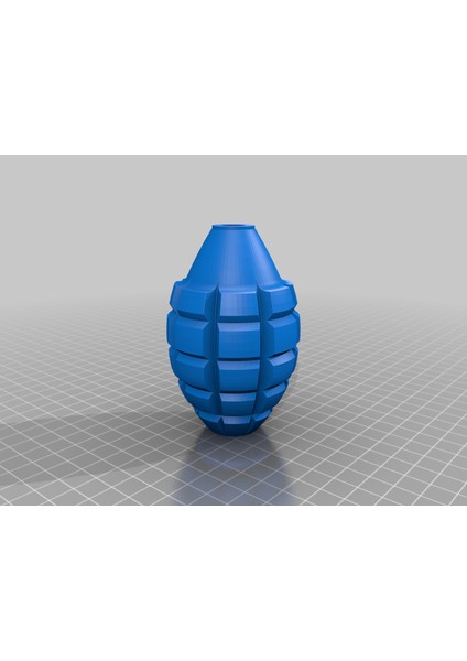 Basit 2 Parça Mk1 El Bombası Bombası (Sadece Plastik Aparattır!!!) 3D indirimleri