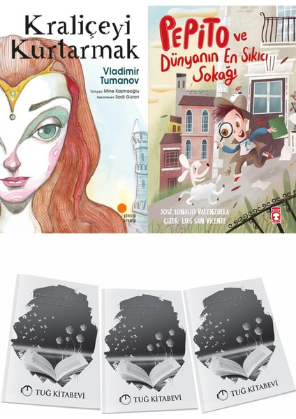 Kraliçeyi Kurtarmak ve Pepito ve Dünyanın En Sıkıcı Sokağı + Hediyeli