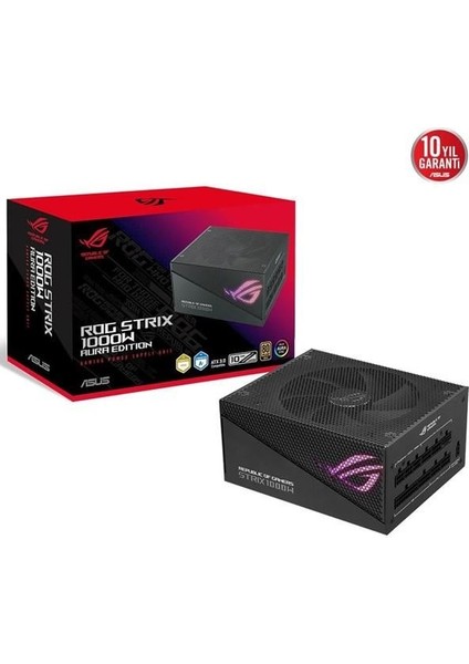 1000W 80+ Gold Rog Strıx 1000G Aura Pcıe5.0 Tam Modüler Power Supply
