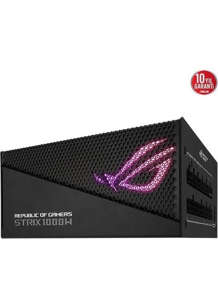 1000W 80+ Gold Rog Strıx 1000G Aura Pcıe5.0 Tam Modüler Power Supply