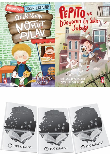 Operasyon Nohut Pilav ve Pepito ve Dünyanın En Sıkıcı Sokağı + Hediyeli