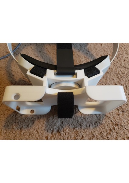 Oculus Quest 2 Halo Kayış Pil Montajı (Sadece Plastik Aparattır!!!) 3D