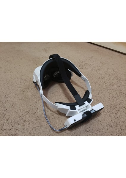 Oculus Quest 2 Halo Kayış Pil Montajı (Sadece Plastik Aparattır!!!) 3D