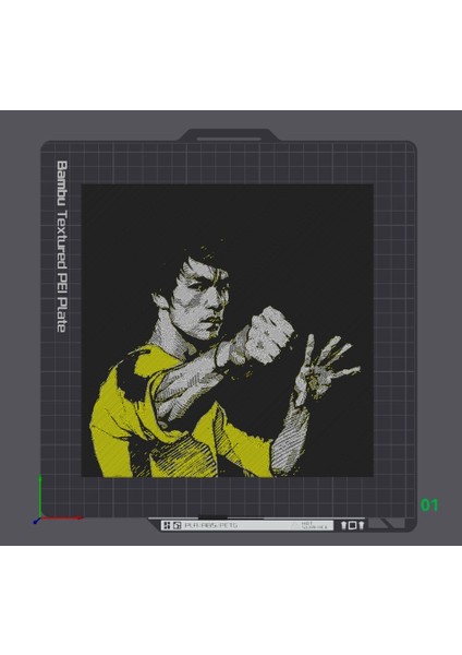 Bruce Lee "ölüm Oyunu" (Sadece Plastik Aparattır!!!) 3D modelleri